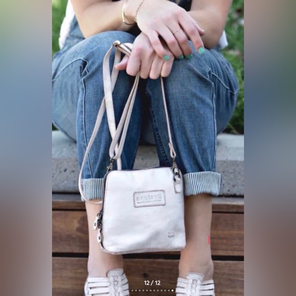 NWT Bed Stu Leather Ventura Clutch Crossbody Bag Nectar Lux MSRP $155 - Picture 12 of 12